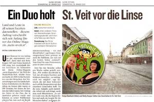 Mein St. Veit in der Kleinen Zeitung