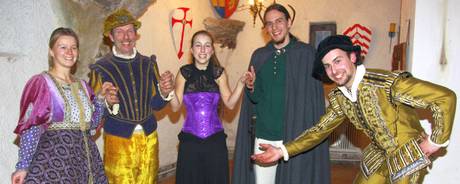 Mittelalterball auf der Burg Taggenbrunn